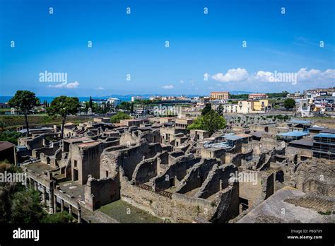 which volcano destroyed the ancient roman town|The Story of Herculaneum .